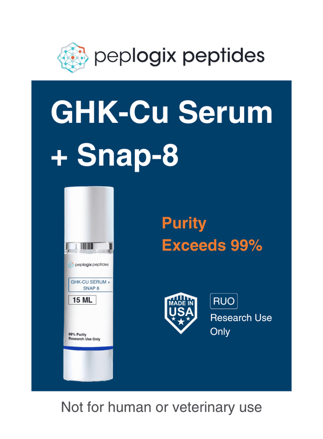 GHK-Cu Peptide Serum + SNAP-8 - 15ml