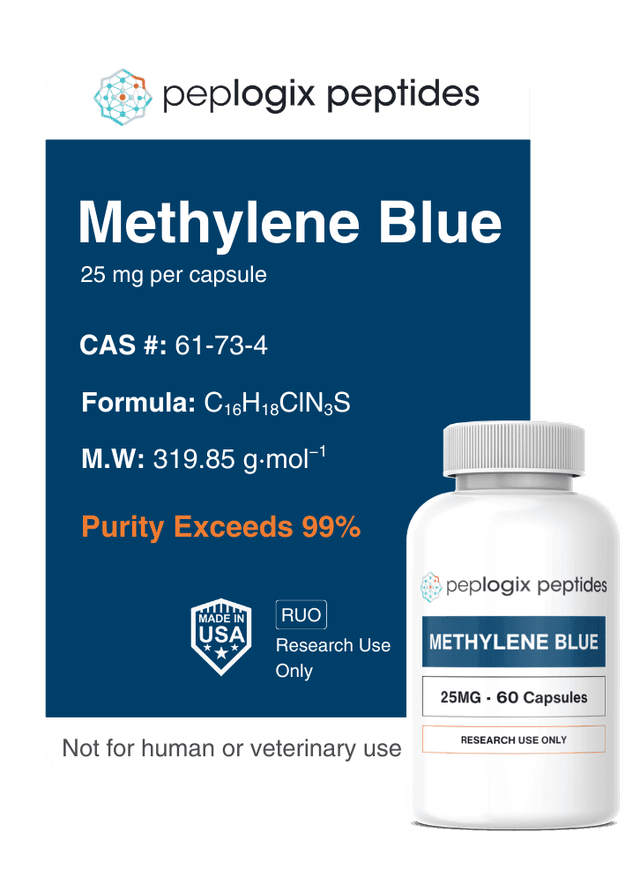 Methylene Blue Capsules - 25mg